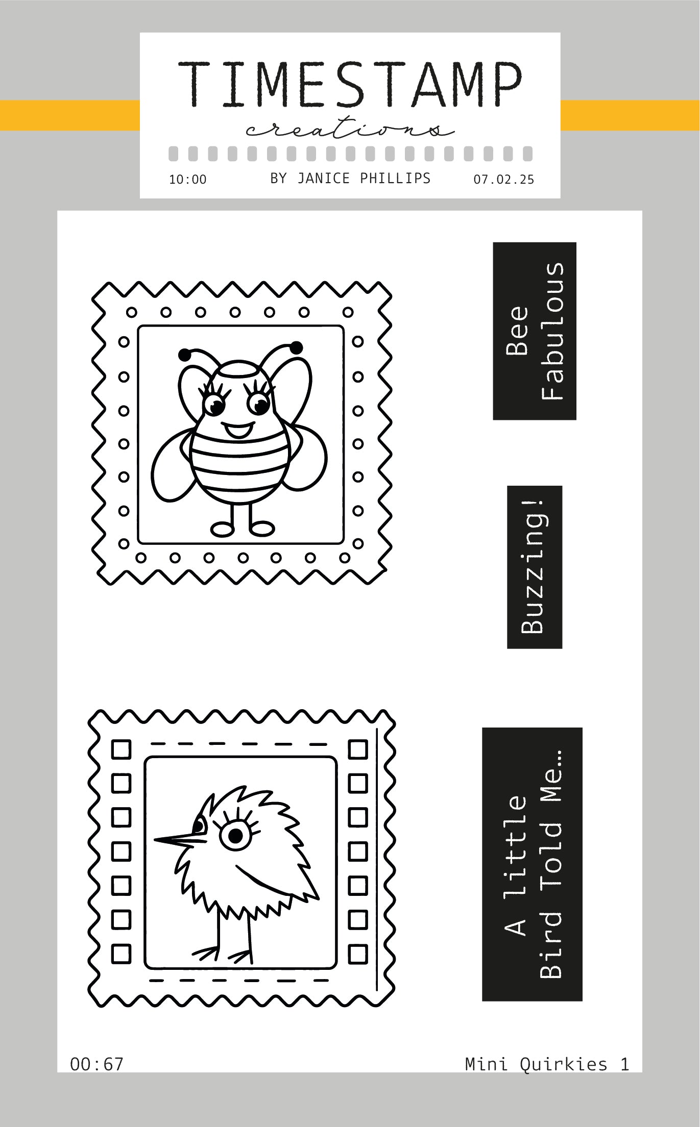 Mini Quirkies 1