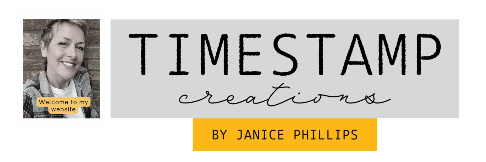 Photo showing website's name and a photo of Janice Phillips