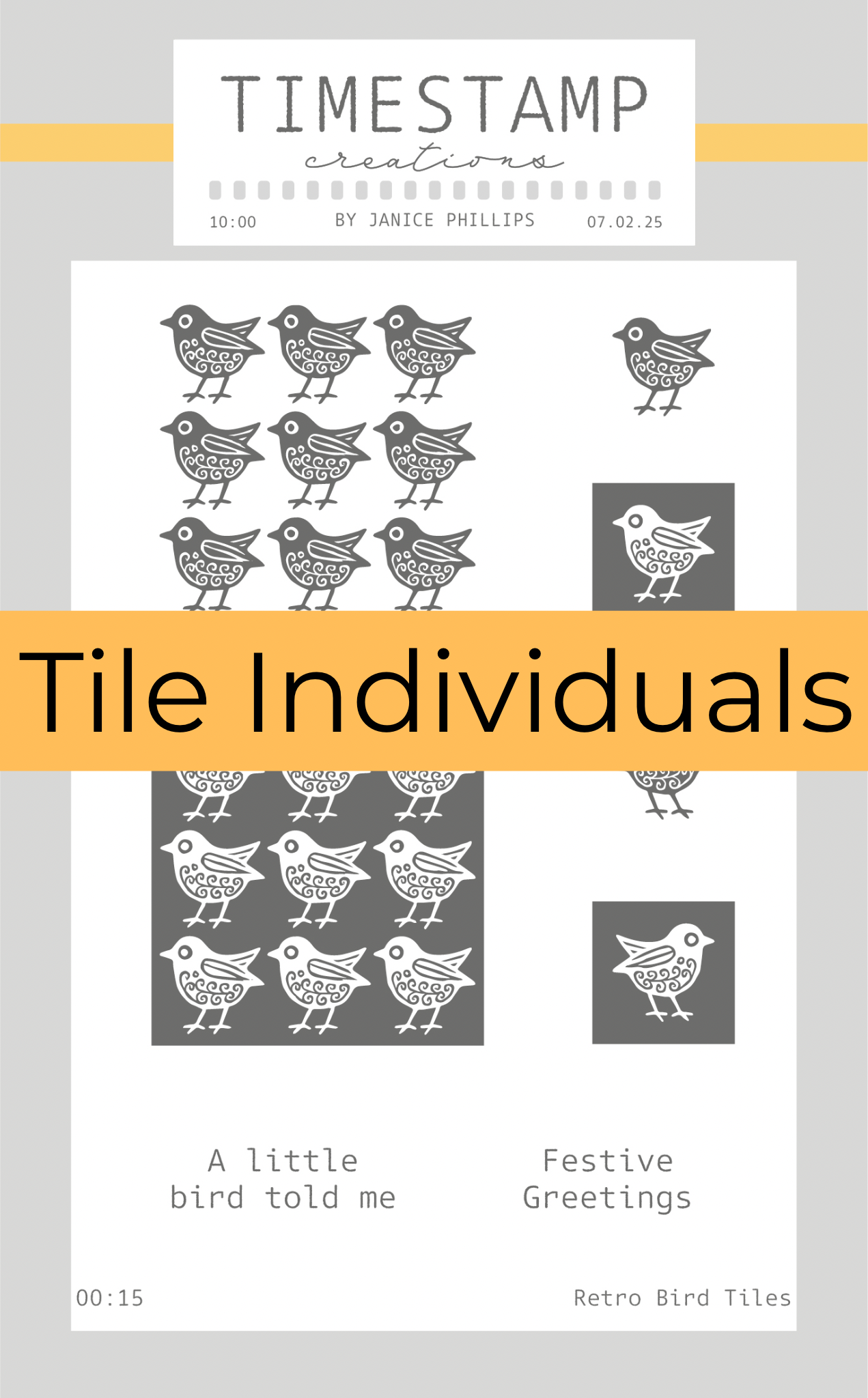 Birds showing Individuals in text