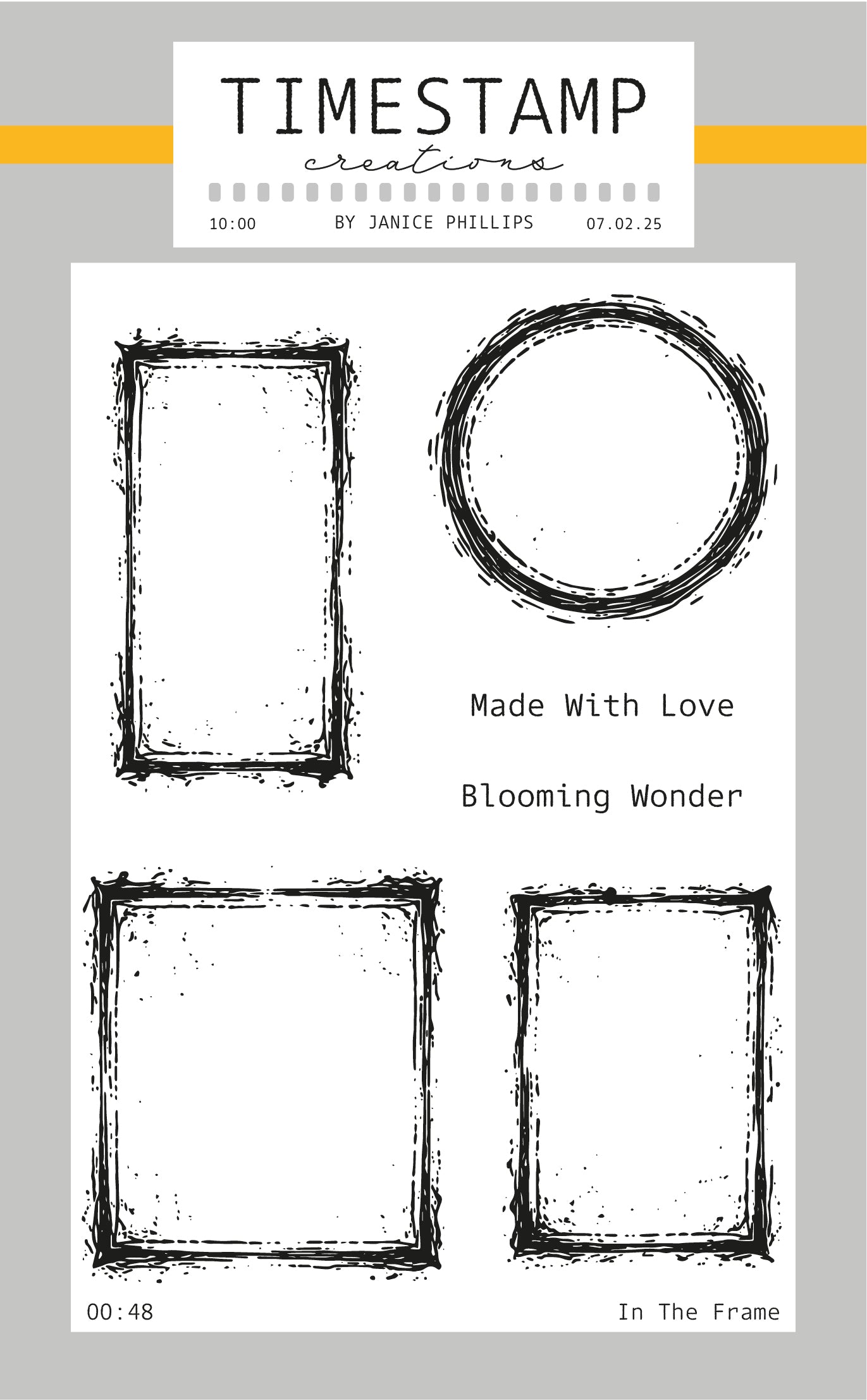 Image showing grungy frames