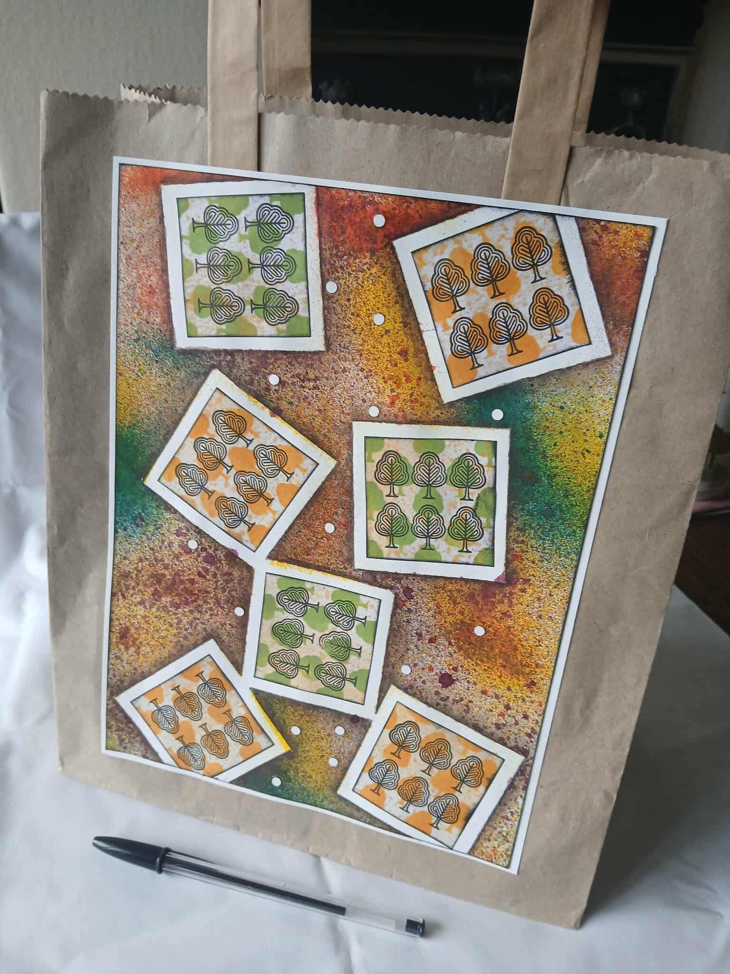 Tiles Collection Part Two Five A6 Stamp Sets original designs by Janice Phillips