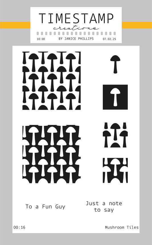 photo showing 6 stamps and two sentiments