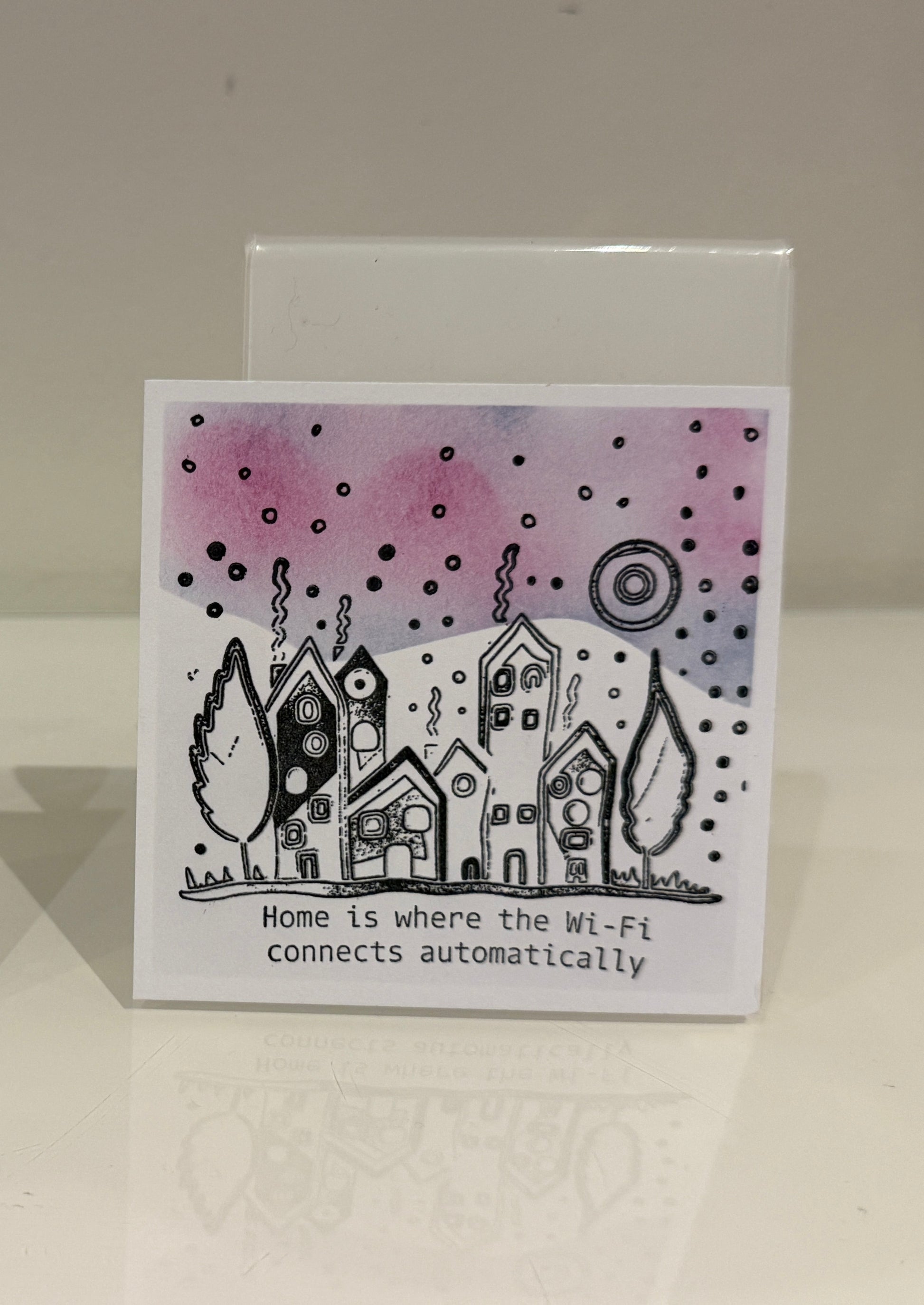 image showing a carf with house designs