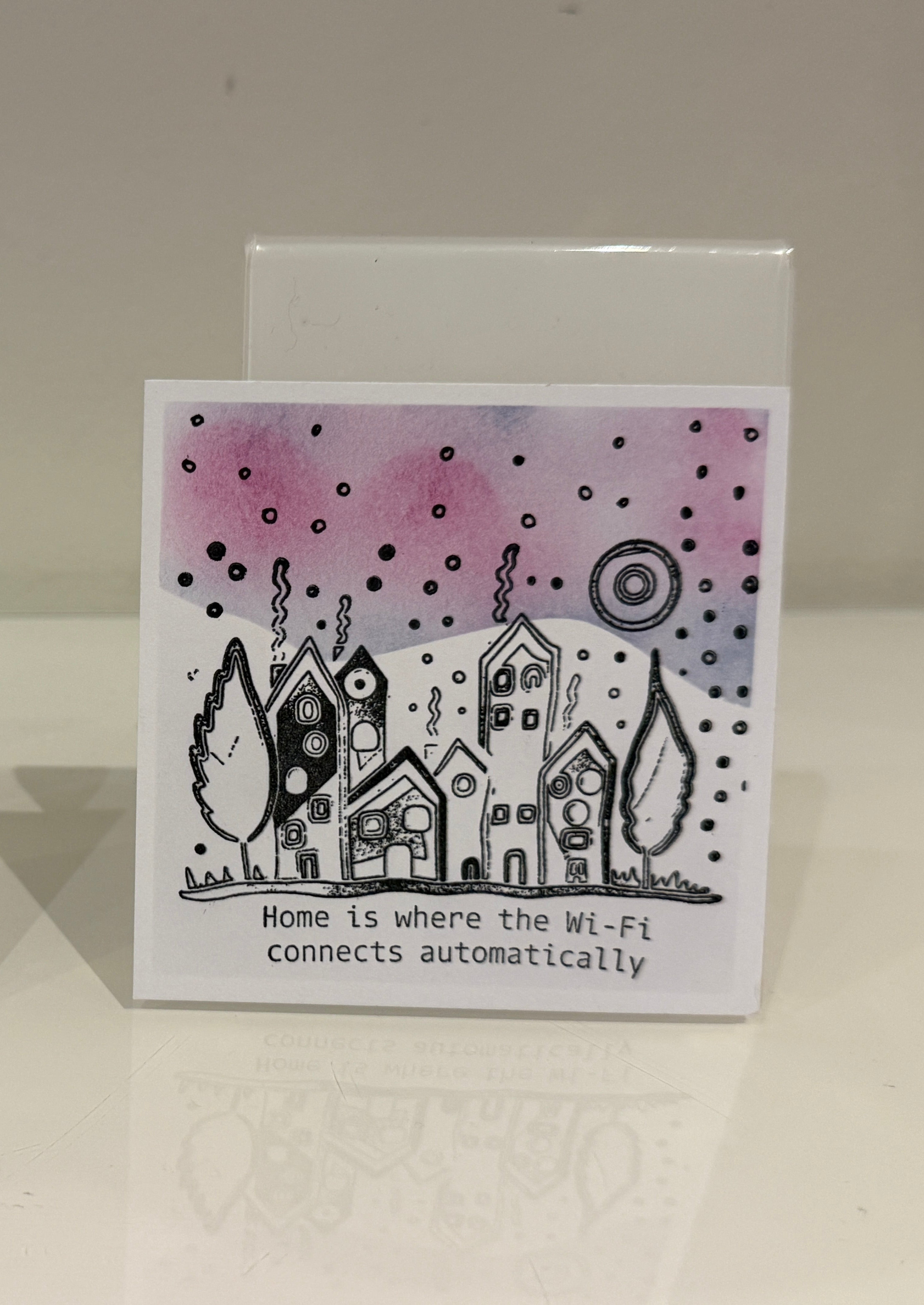 image showing a carf with house designs