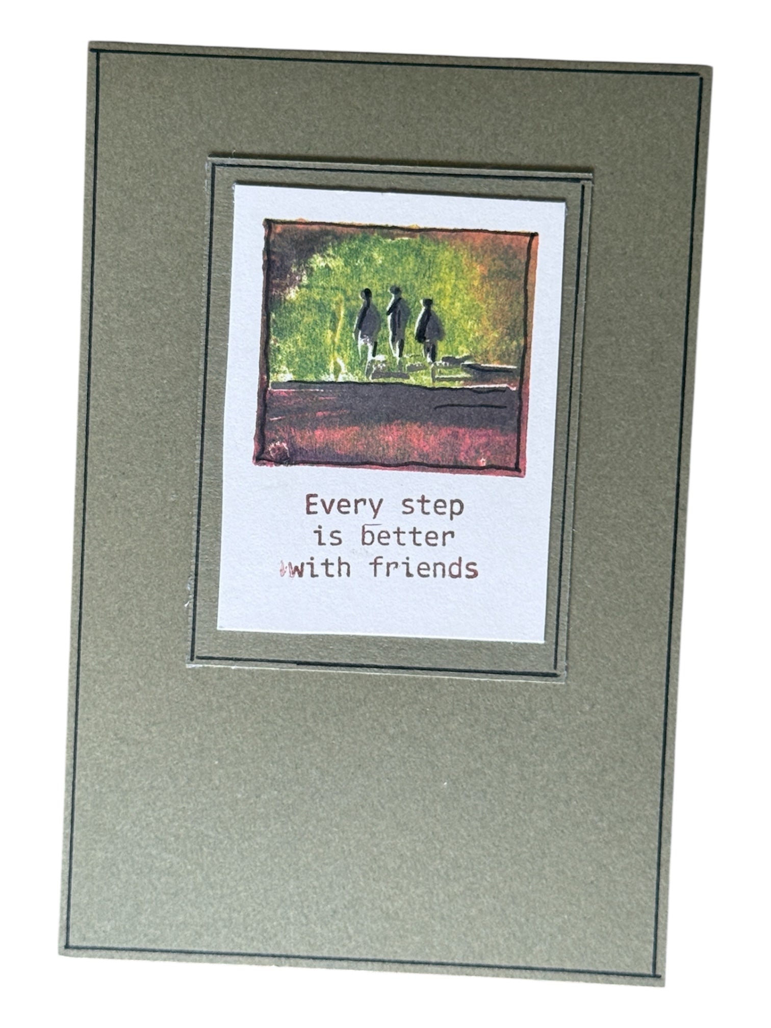 people walking together