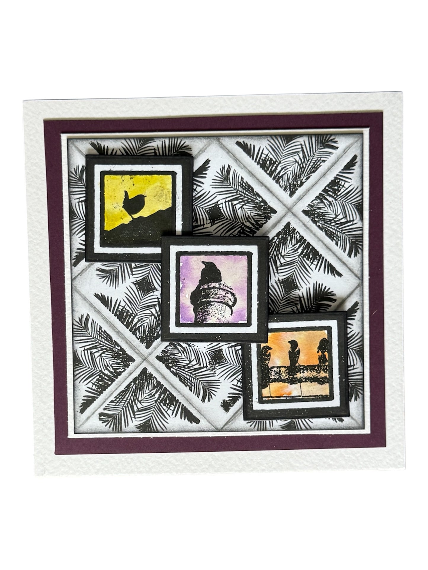 Birds on a chimney
