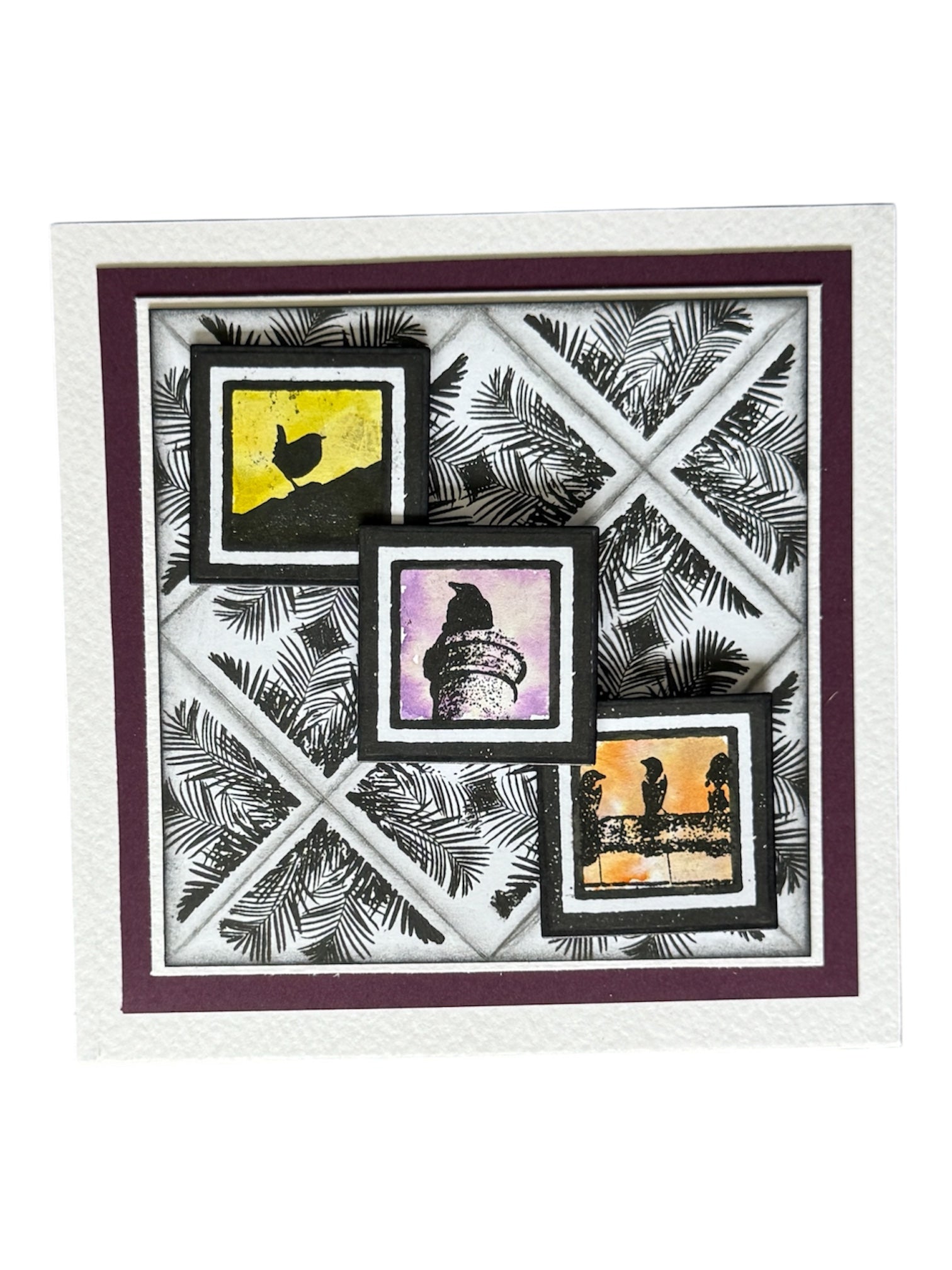 Birds on a chimney